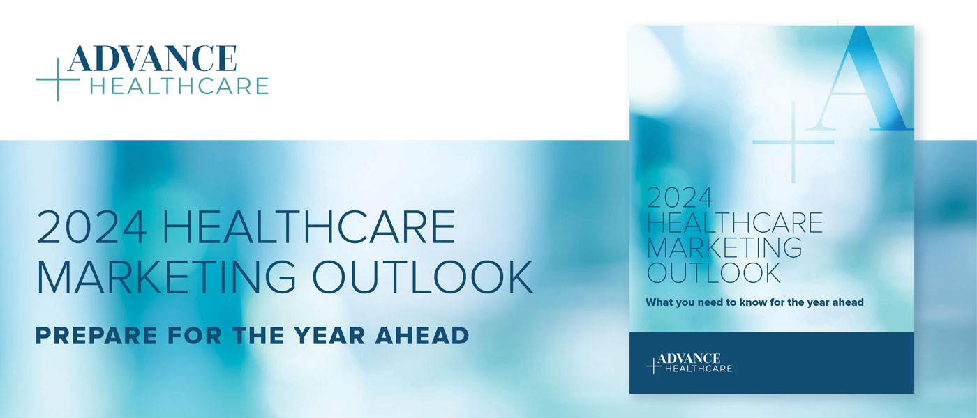 cover image of 2024 healthcare marketing outlook whitepaper